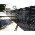 Aluminum Vertical and horizontal Slats Fence Metal fence Modern Fence for home garden